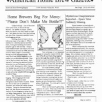 American Home Brew Gazette. 