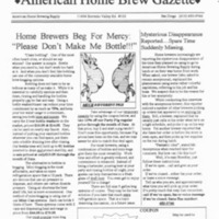 American Home Brew Gazette.