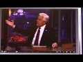Jay Leno thanks Ecke Ranch for the poinsettias on the set of The Jay Leno Show