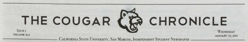 Cougar Chronicle Masthead