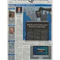 The Cougar Chronicle<br /><br />
April, 3, 2012 