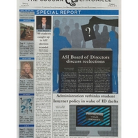 The Cougar Chronicle<br /><br />
April, 3, 2012